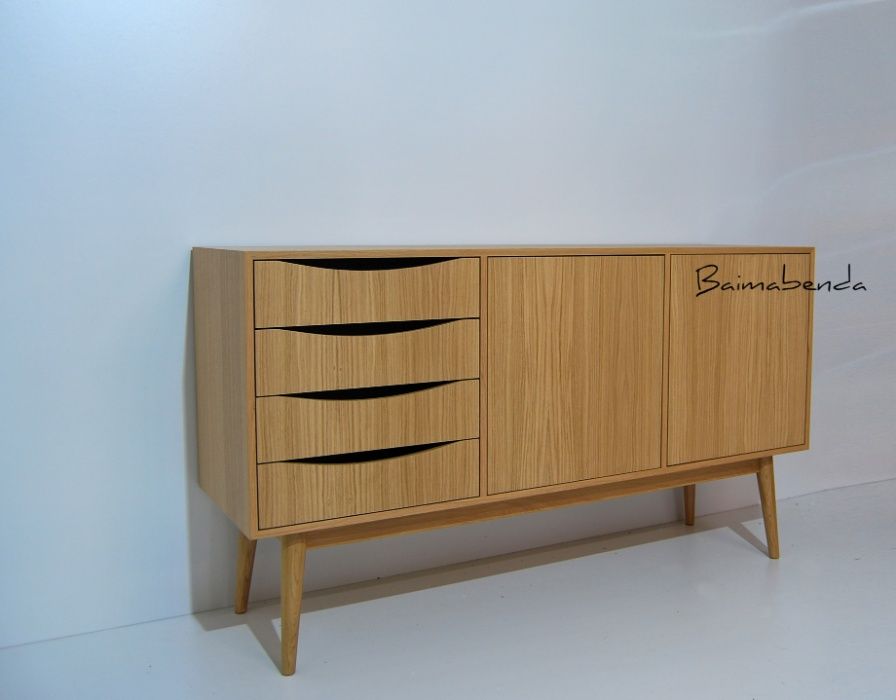 Móvel Aparador / Sideboard / Retro Vintage / Estilo Nórdico c/ gavetas