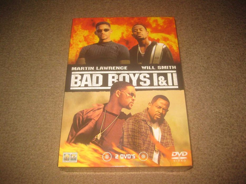 Colecção em DVD "Bad Boys" com Box Arquivadora