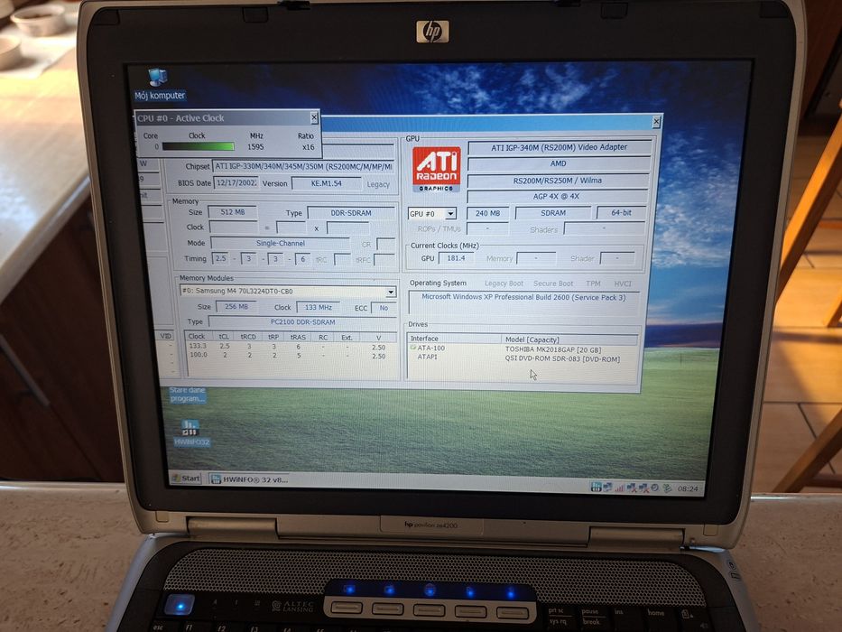 Hp Pavilion ze4204s