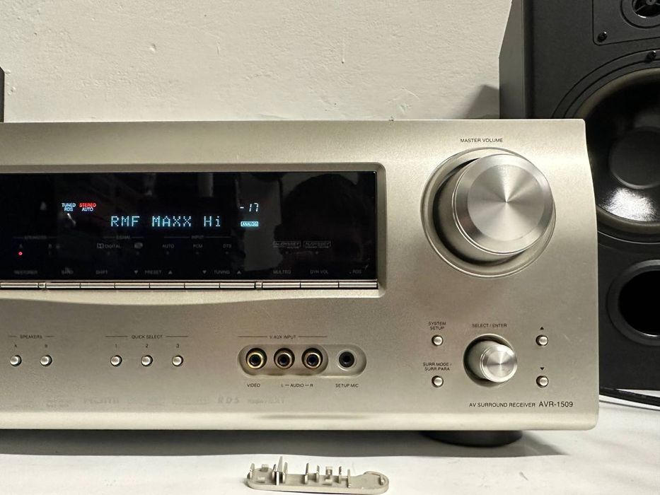 7.1 Amplituner Denon AVR-1509, 110 W/ kan.
