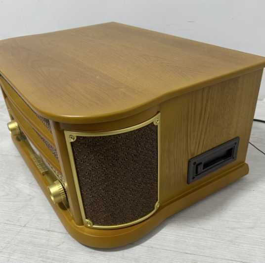 Проигрыватель виниловых пластинок auna Belle Epoque 1908.Звук топ