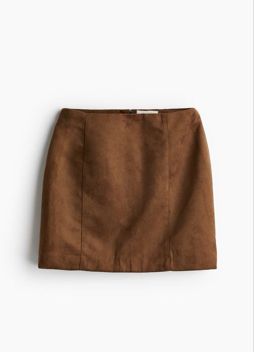 Спідниця замшева