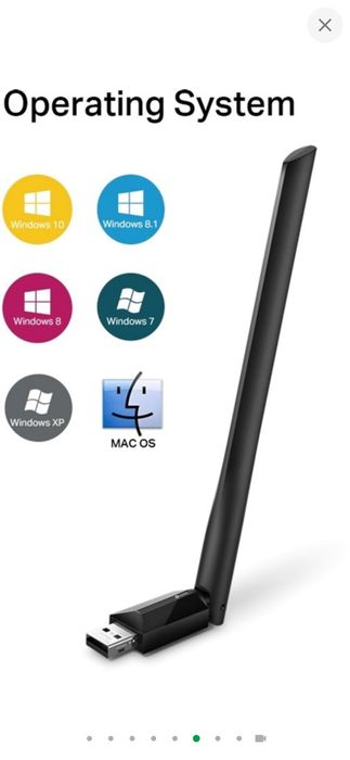 Wi-Fi адаптер TP-LINK Archer T2U Plus AC600