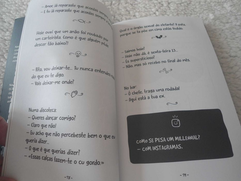O Sagrado Caderno das piadas por Pedro Cristo, Gonçalo Castro e outro
