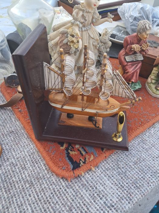 Barco decorativo de secretária