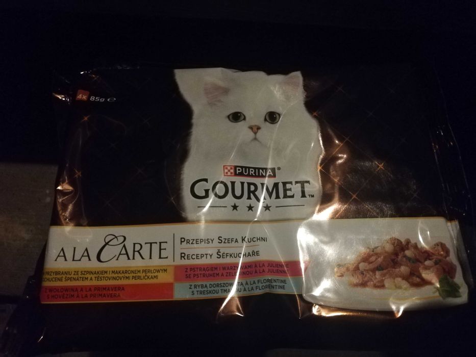 Saszetki dla kota Gourmet