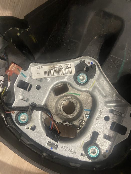 Руль BMW X3 F25 + Airbag + SZL + фартук (без подогрева)