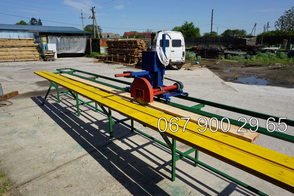 Палетна торцовка, багатопил, пилорама, продольно обрізний, многопил