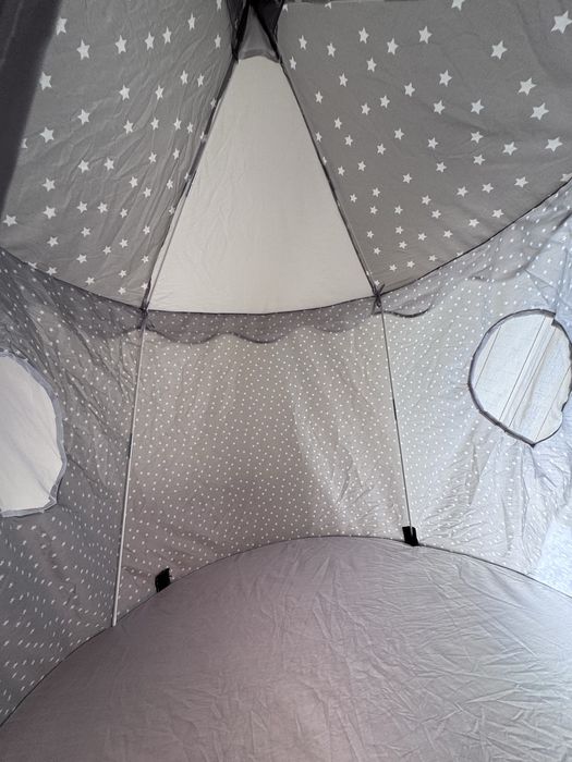 Tenda Infantil Castelo Pop-Up Estrelas (Como Nova) – 135x100 cm