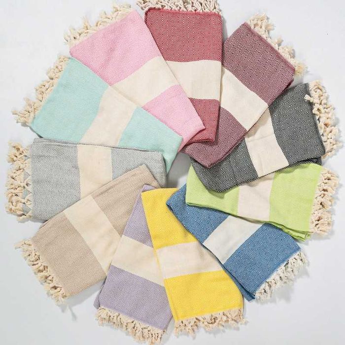 Розпродаж! Рушник пляжний великий 100×180 см турецький натуральний для пляжу моря басейну сауни спа хамама лазні покривало килимок для шезлонга лежака