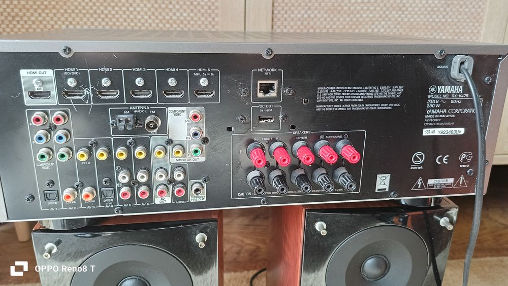 Zestaw kina domowego Yamaha pure acoustics supernova