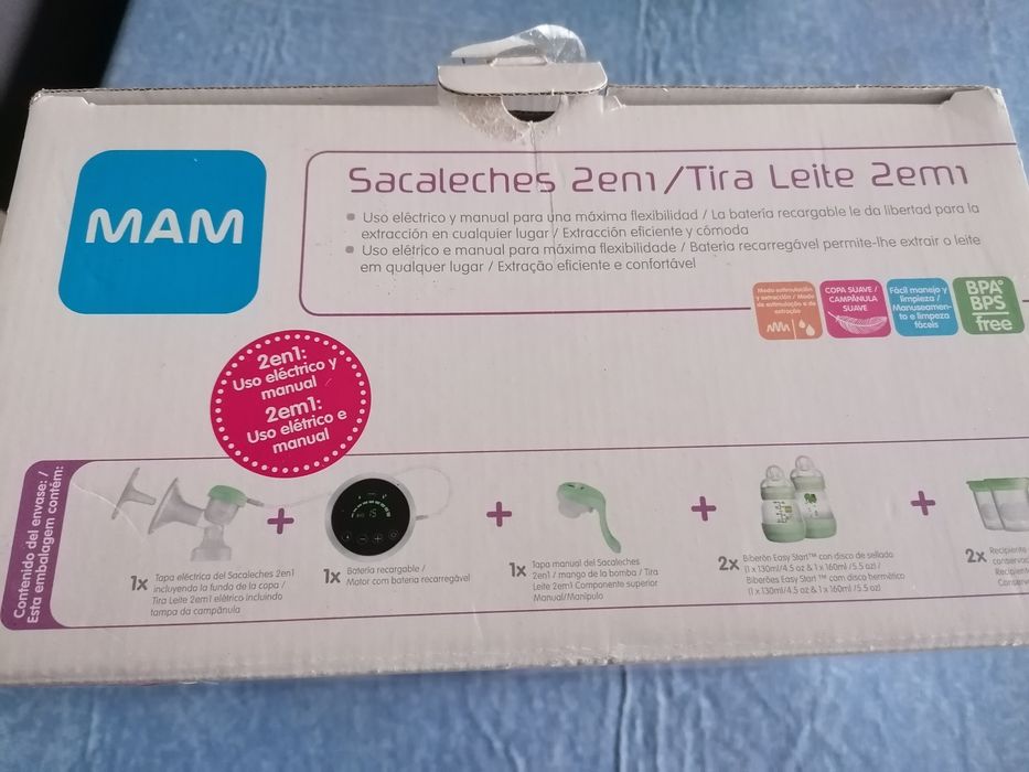 Bomba de amamentação 2x1 da MAM