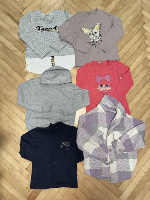 Пакет речей для дівчинки  6-7р 122-128см