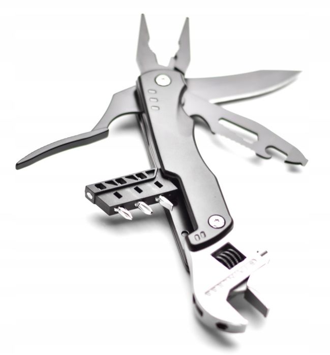 Multitool Nóż Scyzoryk Klucz Francuski Szczypce Wielofunkcyjny