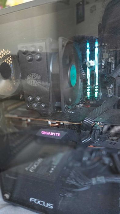 PC Gaming Ryzen 5 3600 + RX 5700 XT 8GB + 16GB DDR4 — Fonte Seasonic