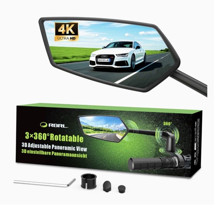 1 Espelho retrovisor para bike/trotineta