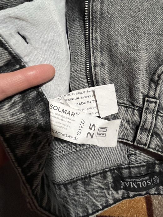 Абсолютно нові сірі джинси solmar 34 рр