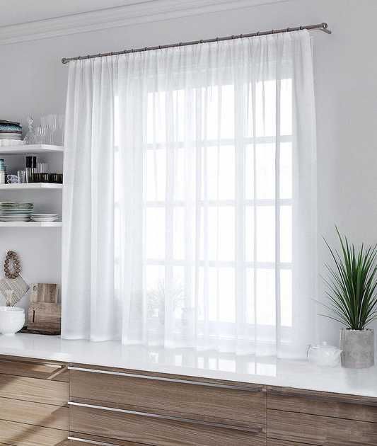 Тюль однотонний шифон | 40+ відтінків | супер якість | Туреччина