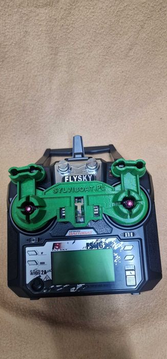 Ołona przycisków aparatury flysky