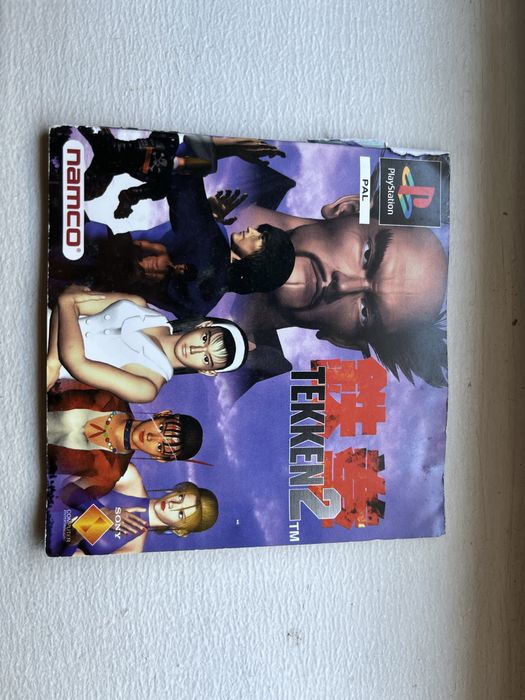 Manual ps1 Tekken 2 (ver descriçao)