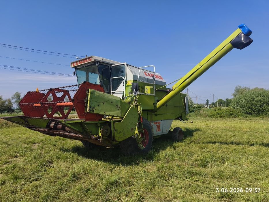 Claas dominator 78s