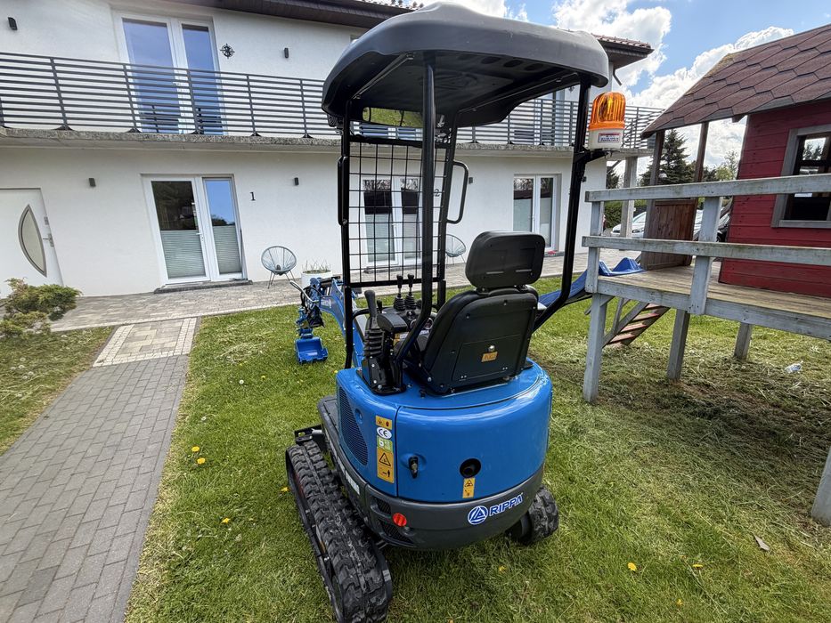 Rippa R10 Eco 1T nowa minikoparka dostępna od ręki