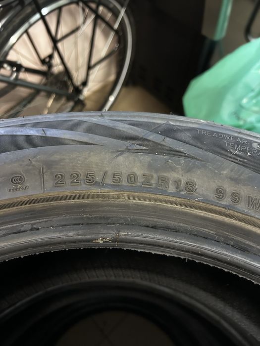 4X Całoroczne 225/50R18 Tracmax