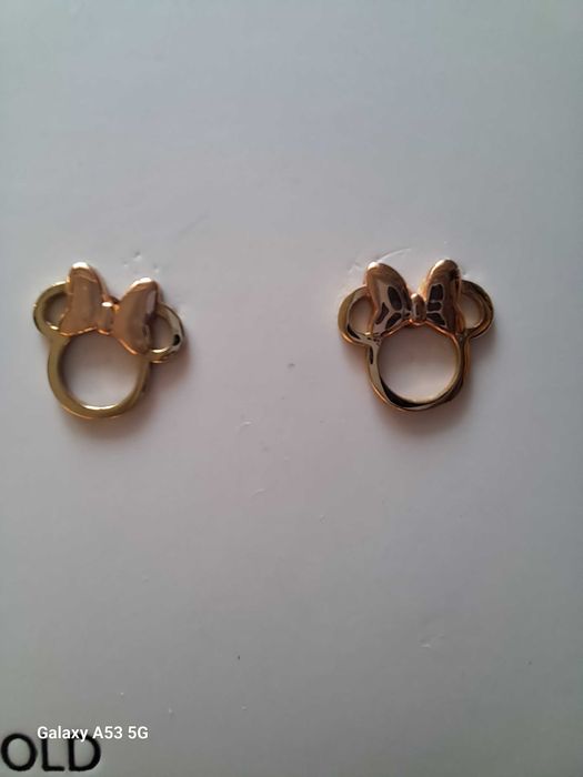 Kolczyki myszka Minnie