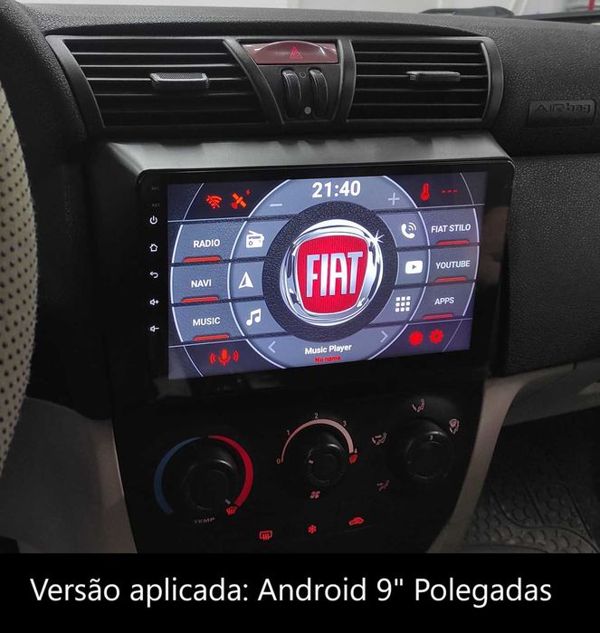 (NOVO) Rádio 2DIN • Fiat STILO (De 2001 a 2007) • Android GPS [4+64GB]