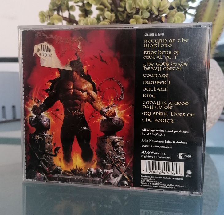 MANOWAR - Louder Than Hell (cd)