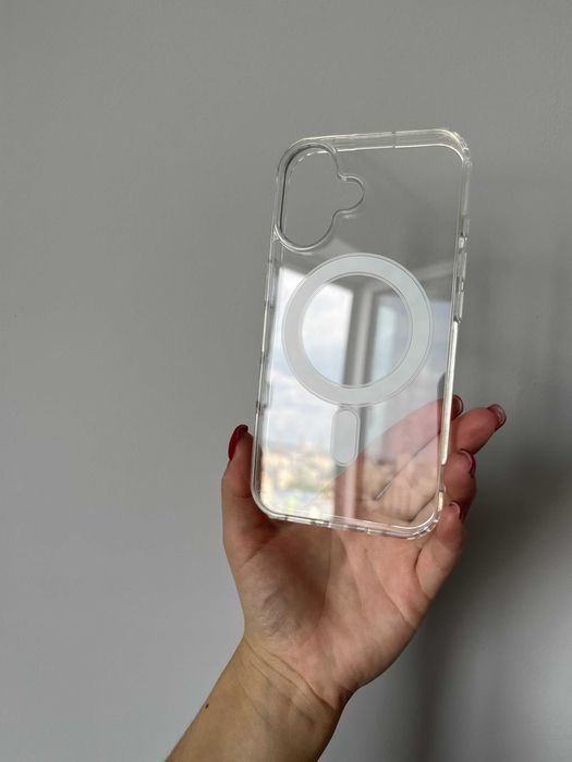 Чохол Clear Magsafe для iPhone 16 чохол айфон 16 чехол