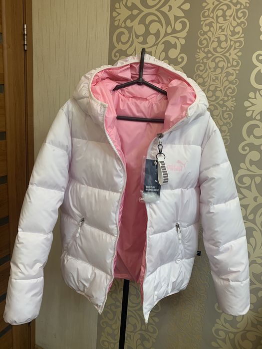 Двухсторонняя Куртка Пуховик Puma. 104-152, XS-XXL Puma 140 р X