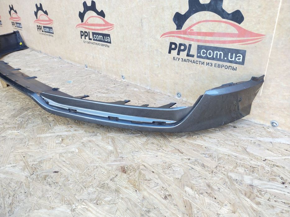 Audi Q2 2016-2020 S-Line Спойлер переднего бампера накладка обвес губа