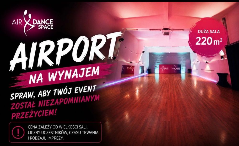 Lokal "AIRPORT" na wynajem - urodziny,eventy,szkolenie