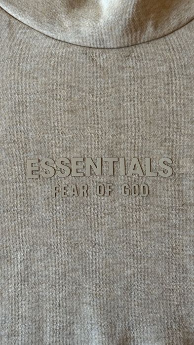 Fear of God Essentials Худи, унісекс, M/L, нова, пісочний колір