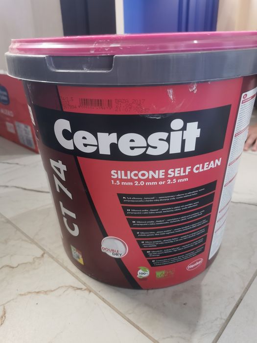 Tynk Ceresit silikonowy 3 wiadra 75kg łącznie