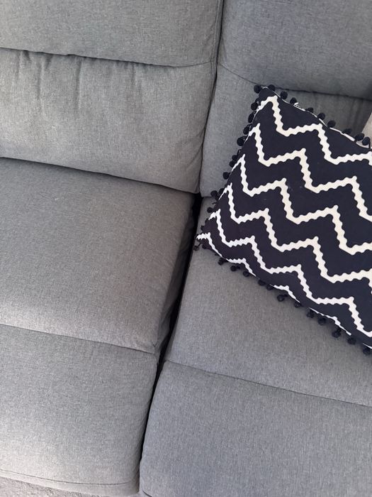 Sofa 3 lugares com elevação