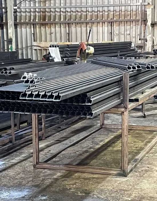 Т-профиль для ворот, Профиль труба для ворот, Т образный профиль