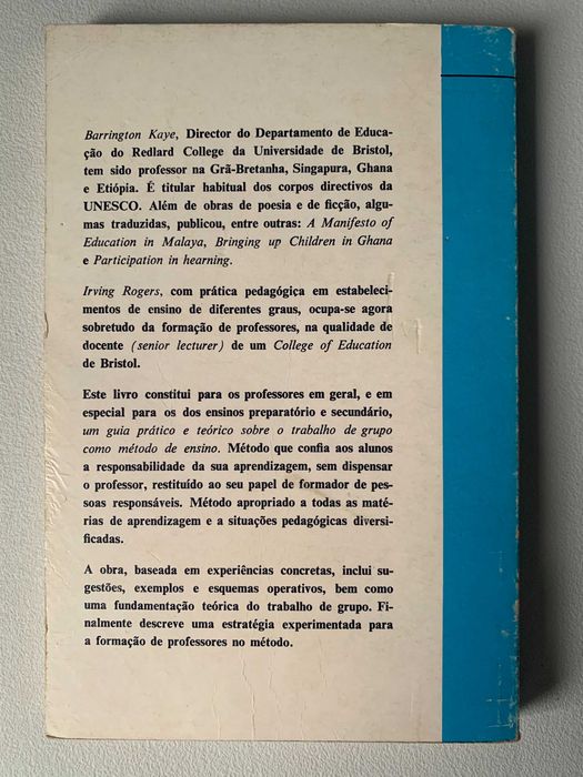 O Trabalho em Grupo nas Escolas Secundárias