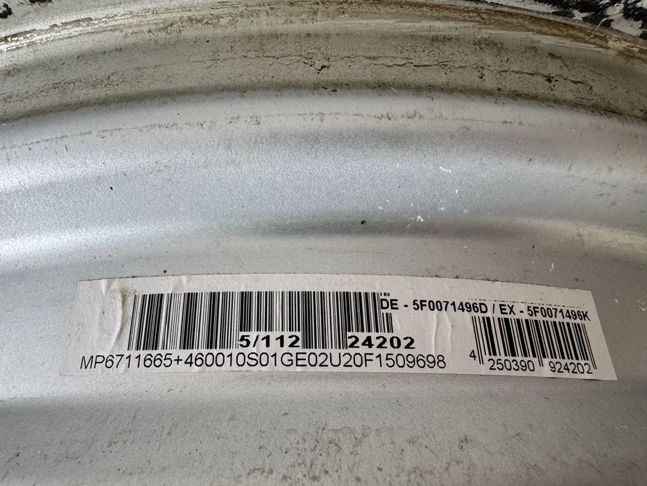 Диски Титани R16 5/112 VW Golf Caddy T4 Touran Passat Seat Leon Altea