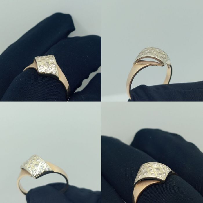 Золотое кольцо 585 проб, 2,14г