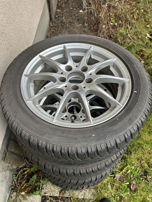 Alufelgi z oponami zimowe