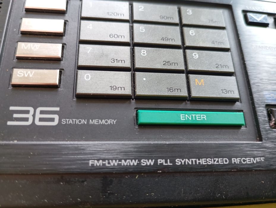 Radioodbiornik globalny Panasonic RF B60. Łódź Bałuty • OLX.pl