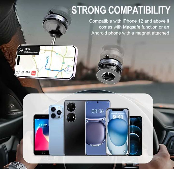 Магнитный автомобильный держатель телефона