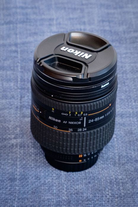 Zoom Nikon full frame: 24-85 e 28-200