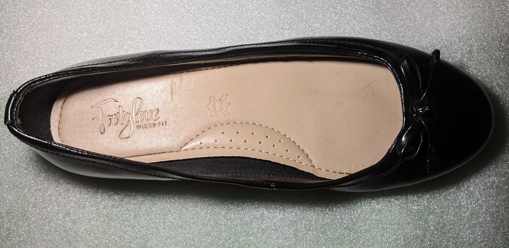 Оригинальные женские кожаные туфли/балетки FootGlove р.40,5/7UK