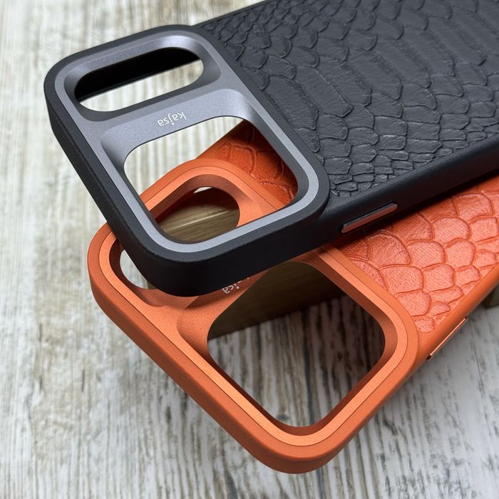 Чехол премиум Kajsa Snake Pattern нa iPhone 17 Pro Max/ 17 Pro Чохол