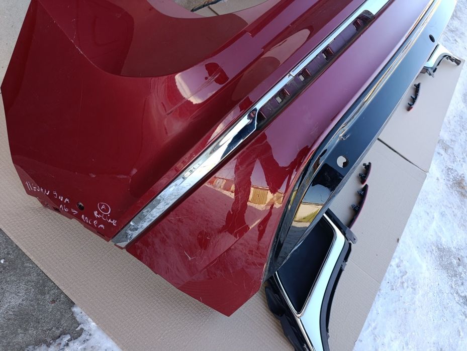 Бампер задній WV Tiguan 2016-  r-line 5NA europe 5 мiсний