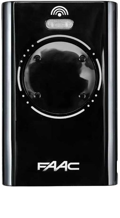 Comando Garagem Transmisor 4 Canais FAAC XT4 868 SLH LR Preto