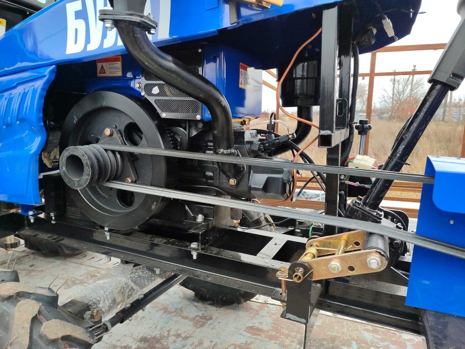Трактор Булат Т185 Премиум с фрезой и плугом Доставка без предоплаты